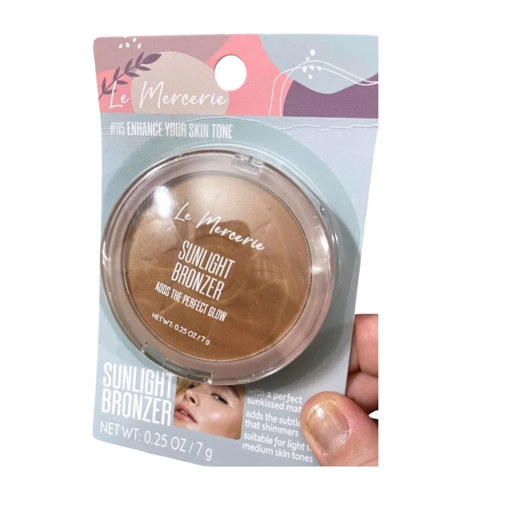 Le Mercerie Sunlight Bronzer 115 Enhance Your Skin Tone Matte Shimmer 0.25oz NEW